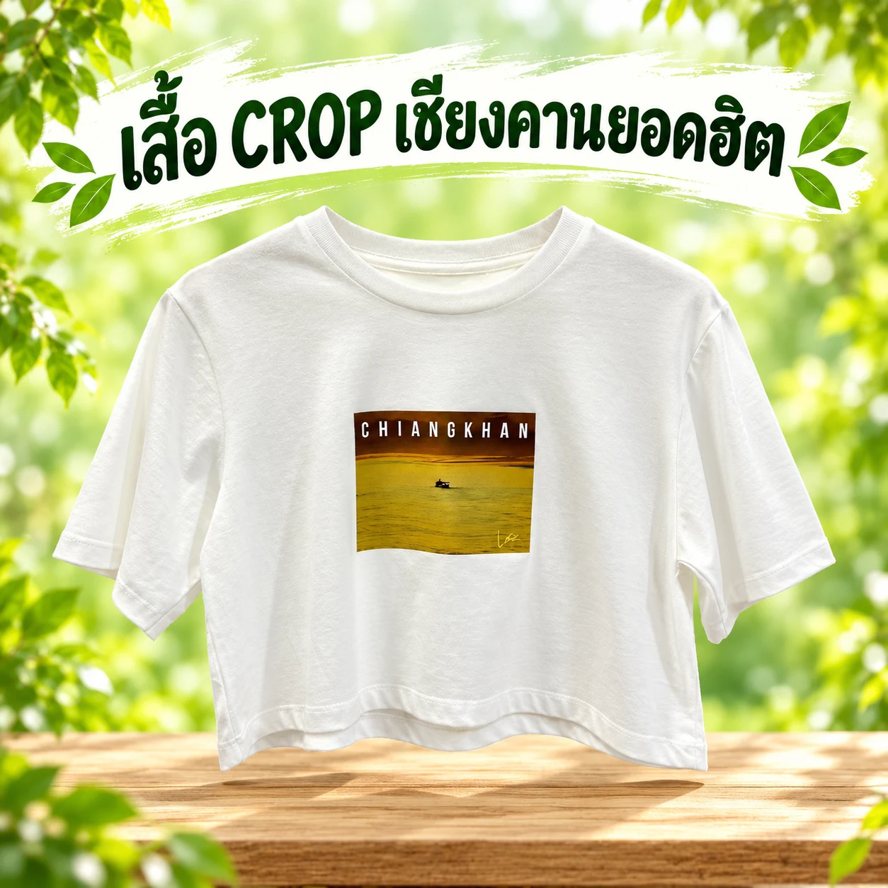 เสื้อ CROP เชียงคานยอดฮิต