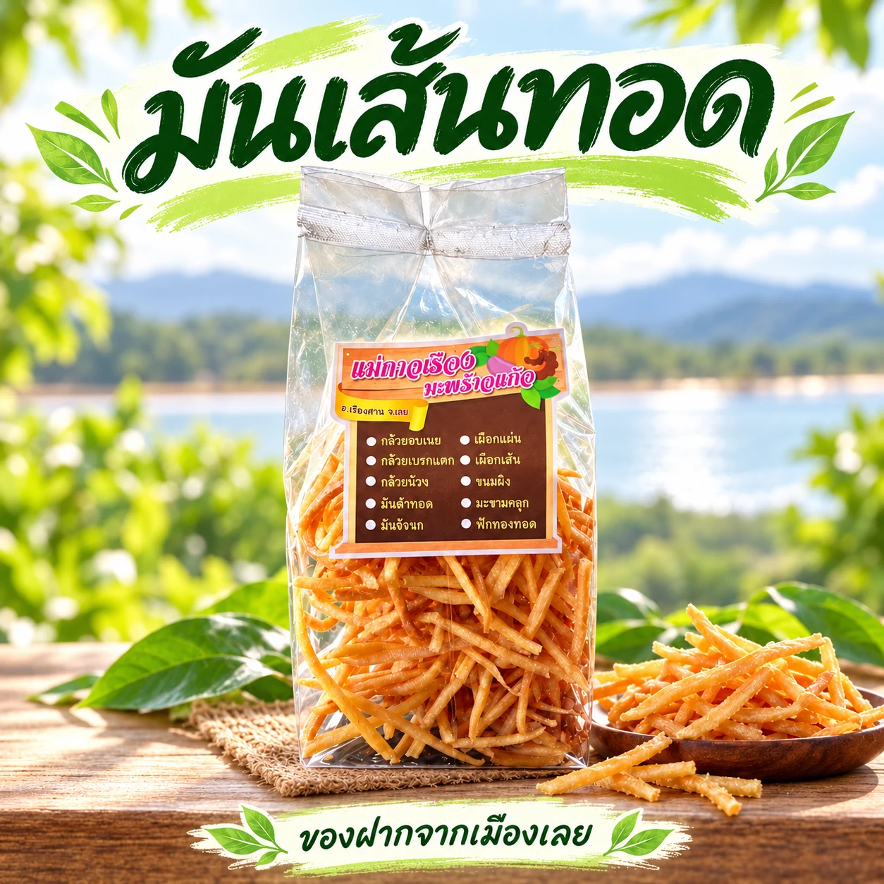 มันเส้นทอด