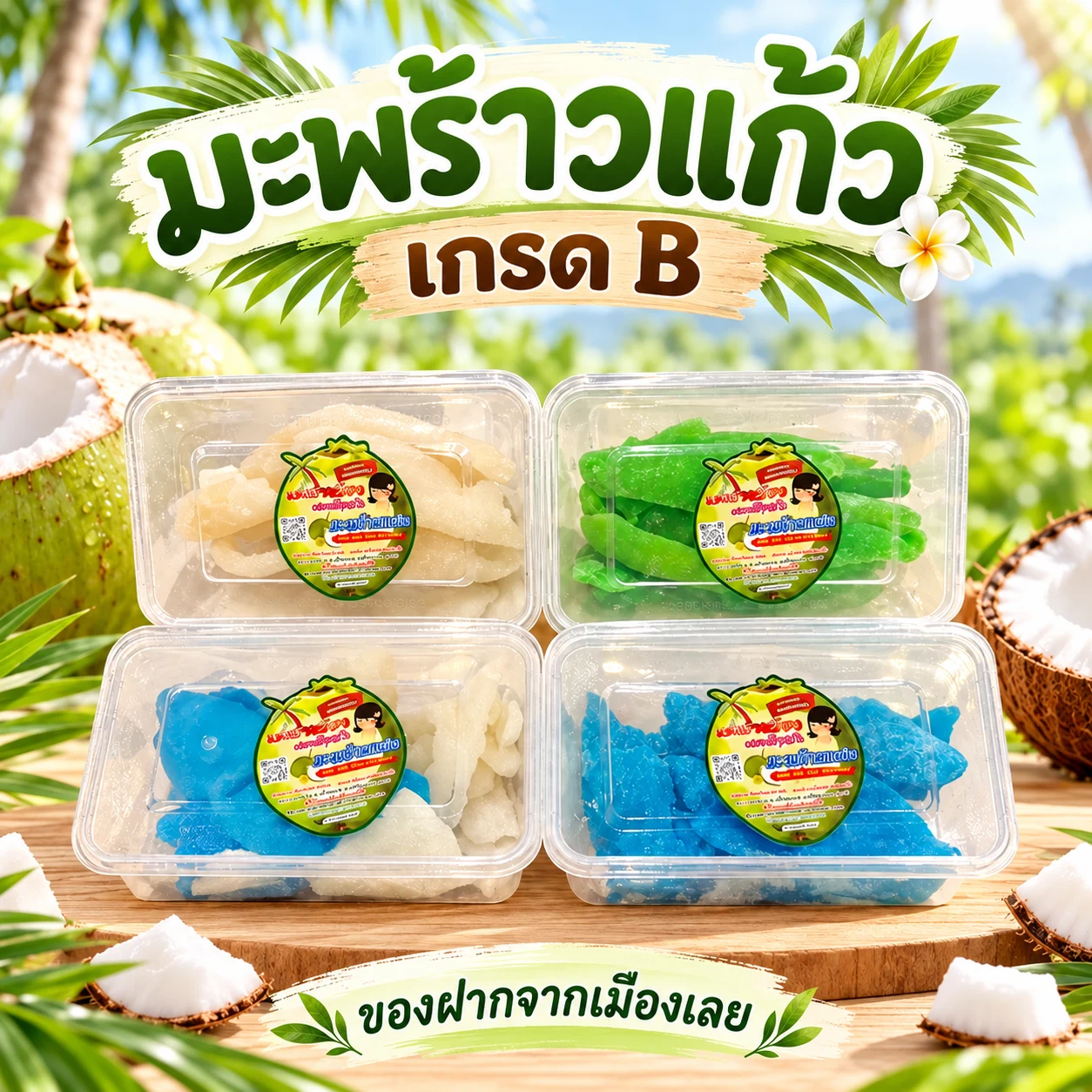 มะพร้าวแก้ว เกรด B